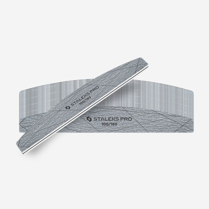 STALEKS Crescent mineral nail files SMART 40 100/180 grit (25 pcs)