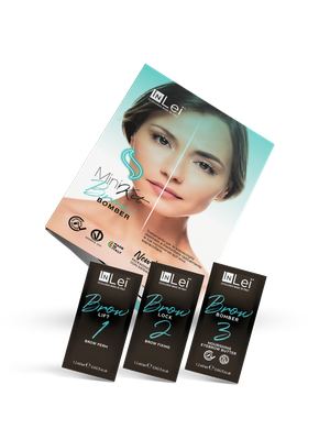 InLei® MINI KIT BROW BOMBER Brow lamination 4 x 1.2 ml