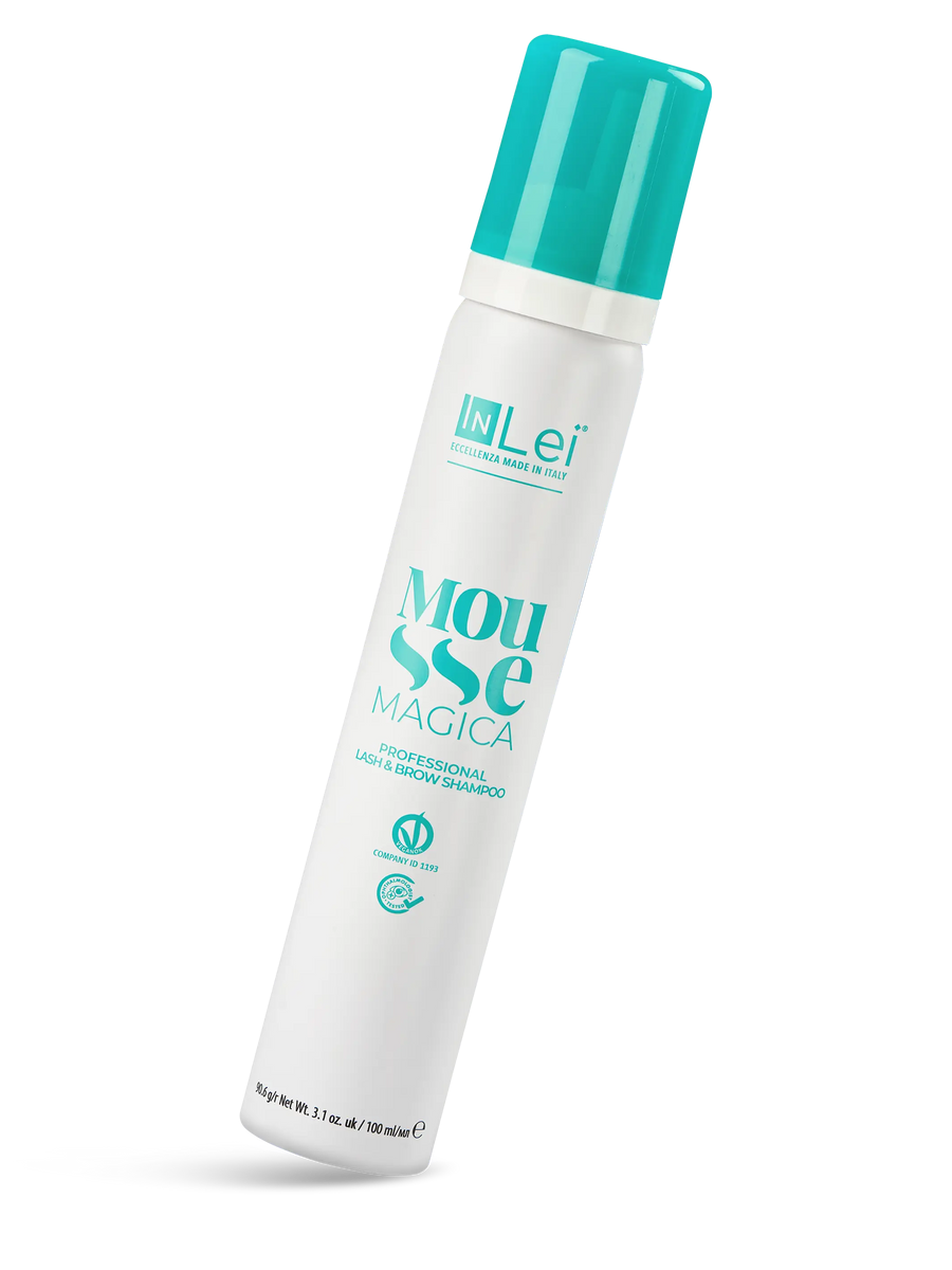 InLei® MAGIC MOUSSE professional shampoo for eyelashes and eyebrows 100ml
