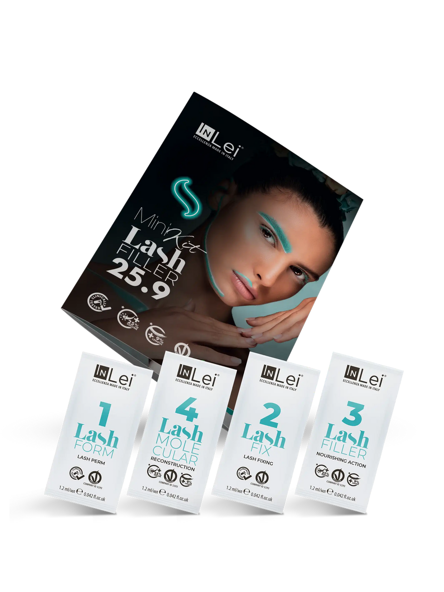 InLei® MINI KIT LASH FILLER 25.9 eyelash lamination 4 x 1.2 ml