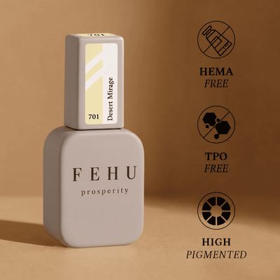 FEHU Gel Polish #701 Desert Mirage, 12 ml.