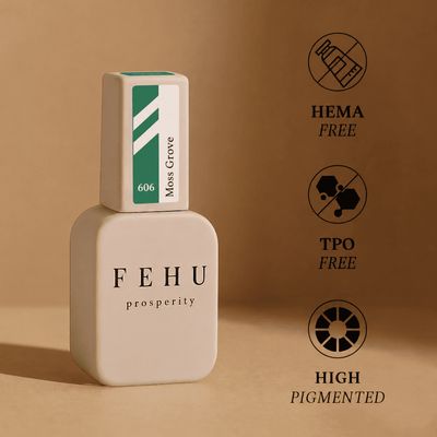 FEHU Gel Polish #606 Moss Grove, 12 ml.