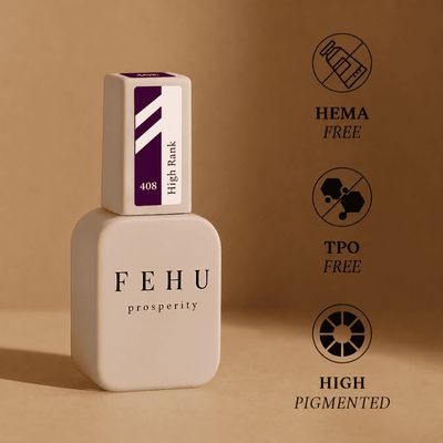 FEHU Gel Polish #408 High Rank, 12 ml.