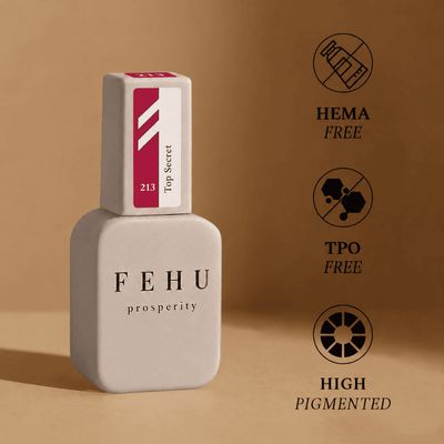 FEHU Gel Polish #213 Top Secret, 12 ml.