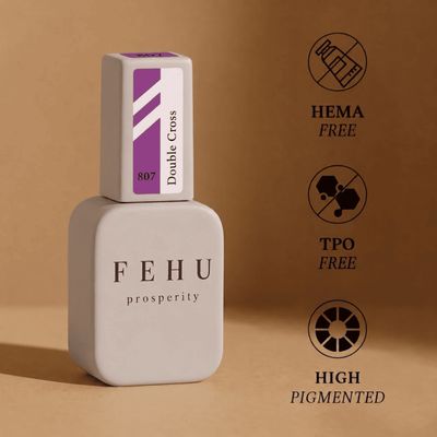 FEHU Gel Polish #807 Double Cross, 12 ml.
