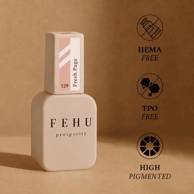 FEHU Gel Polish #129 Fresh Page 12 ml.