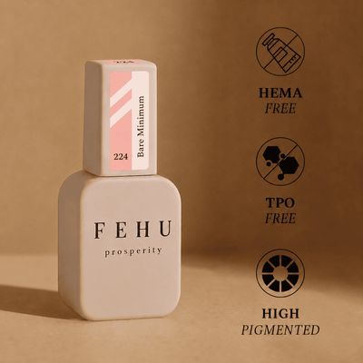 FEHU Gel Polish #224 Bare Minimum, 12 ml.