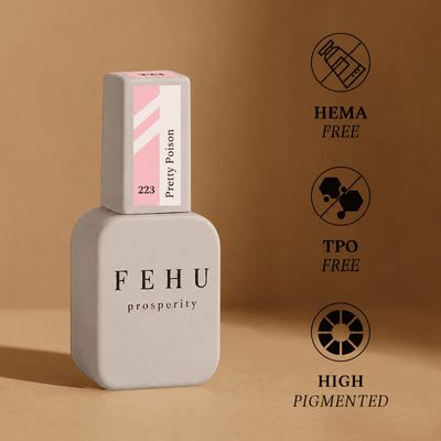 FEHU Gel Polish #223 Pretty Poison, 12 ml.