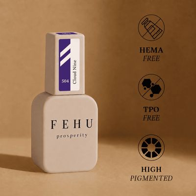 FEHU Gel Polish #504 Cloud Nine, 12 ml.