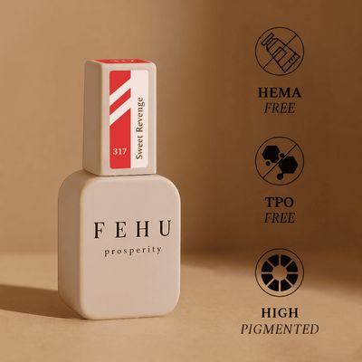 FEHU Gel Polish #317 Sweet Revenge, 12 ml.