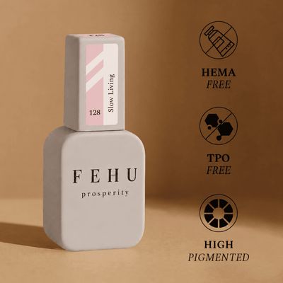 FEHU Gel Polish #128 Slow Living, 12 ml.