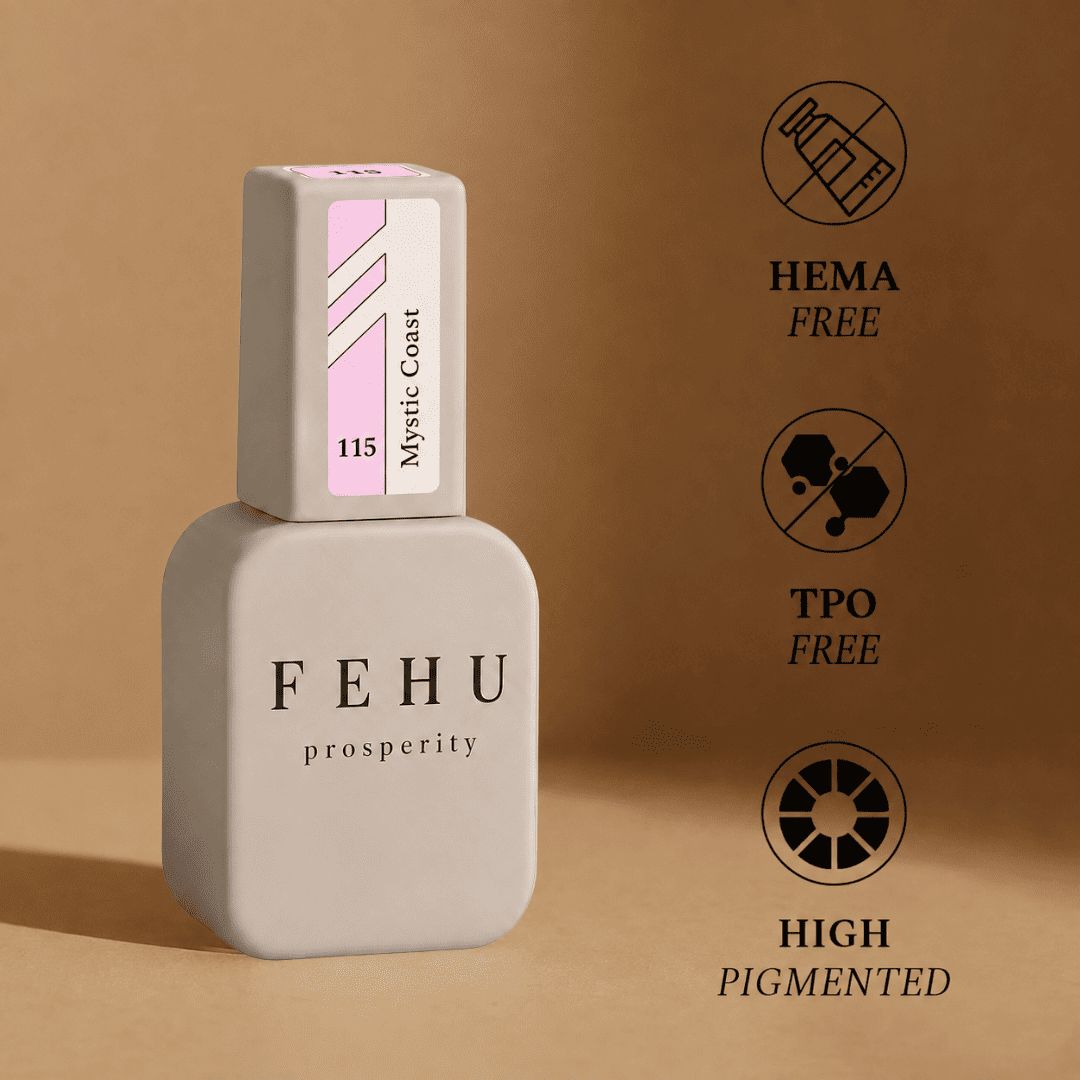 FEHU Gel Polish #115 Mystic Coast, 12 ml.