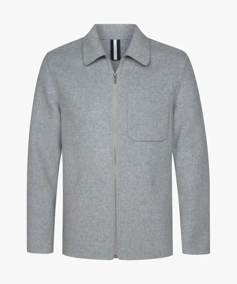 Overshirt Wol Rits