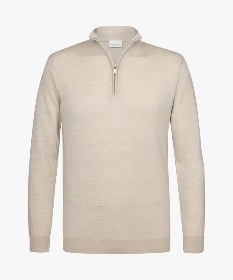 Merino Halve Zip