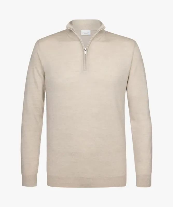 Merino Halve Zip