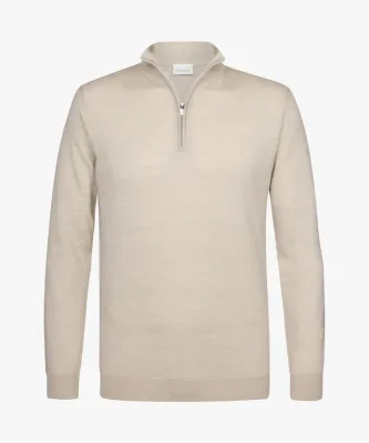 Merino Halve Zip