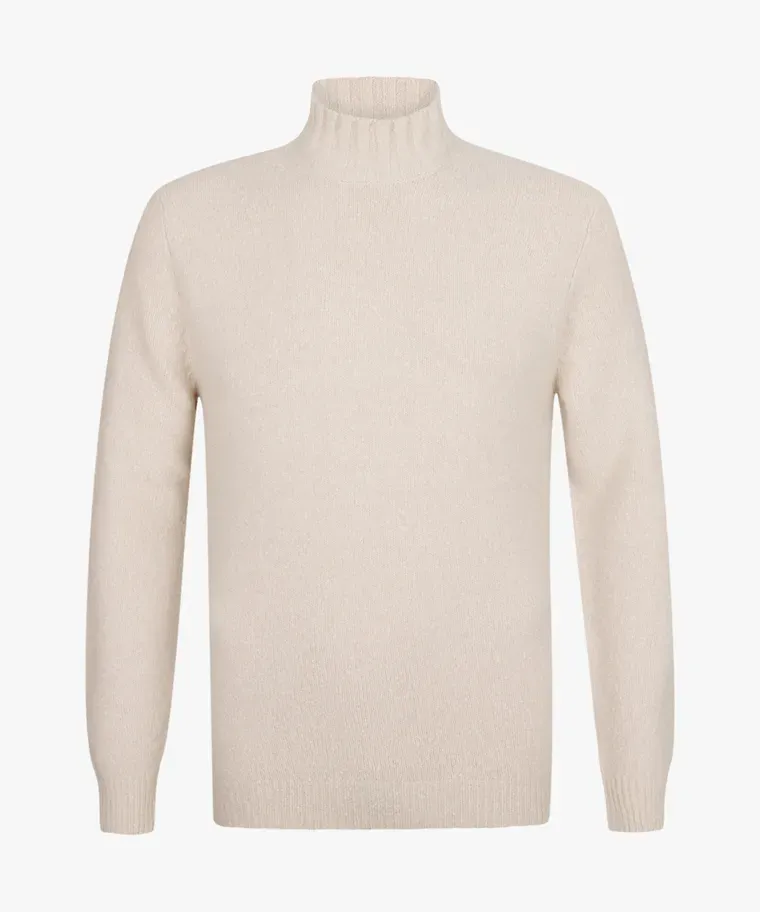 Mockneck Grofgebreid
