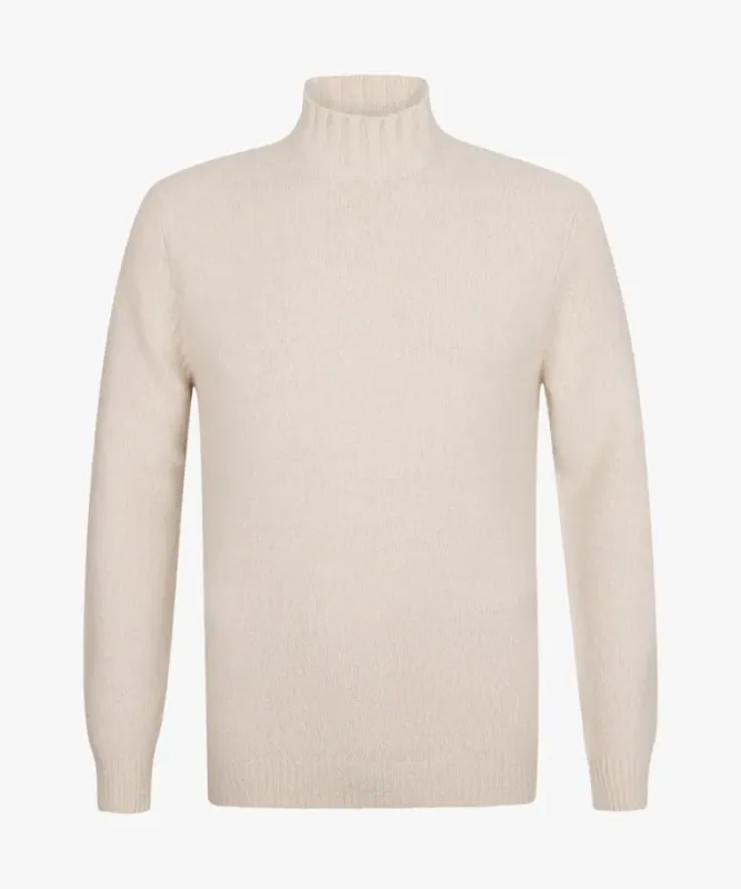 Mockneck Grofgebreid