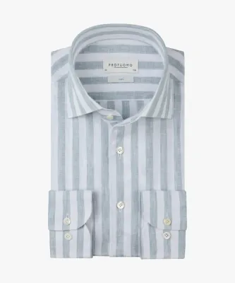 Linnen Shirt Streep