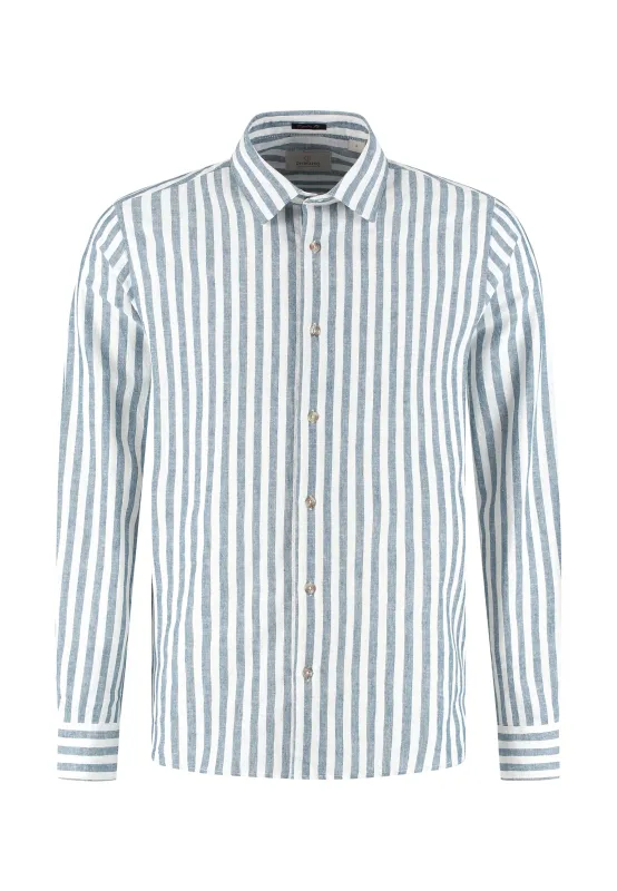 Linnen Shirt Streep