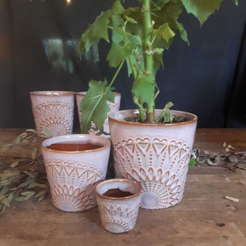 Pot - Mandala rosé