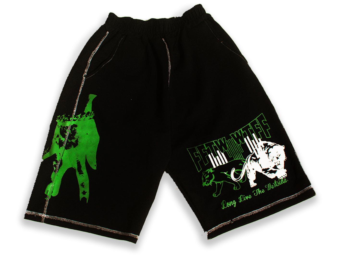FFTW JUNGLE SHORTS [GREEN]