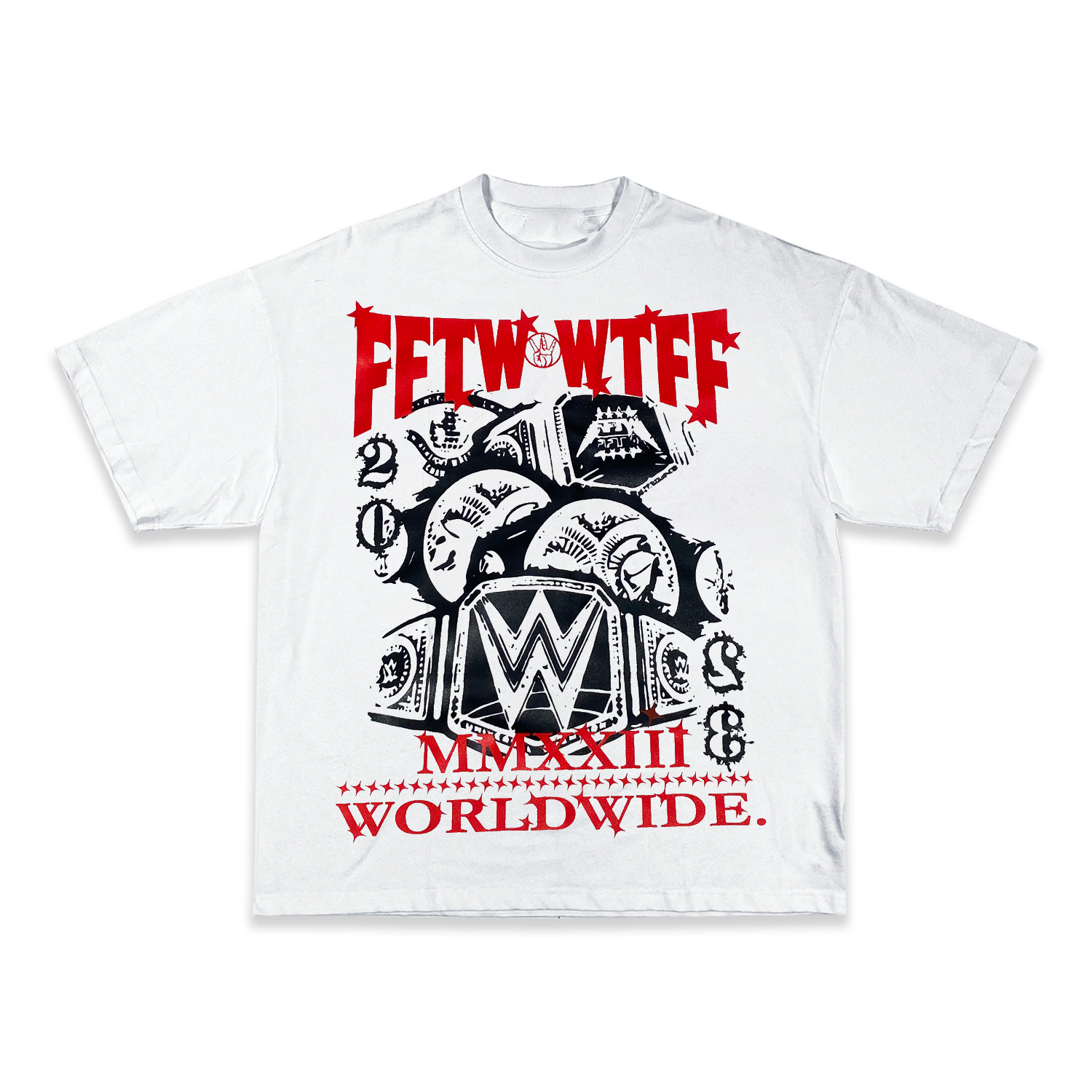 WHITE FFTWWE TEE