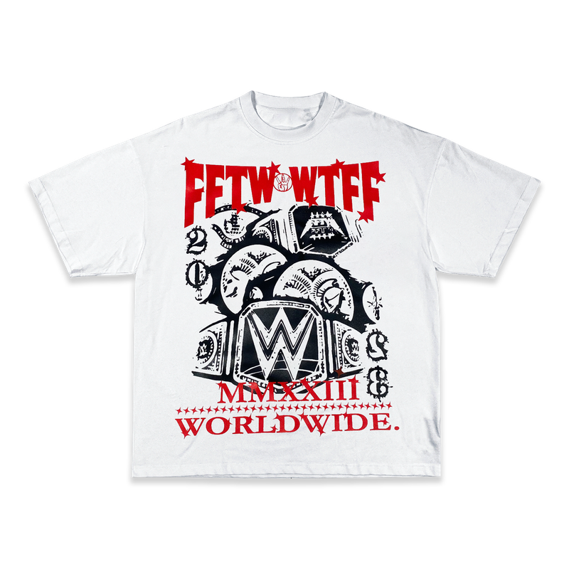 WHITE FFTWWE TEE