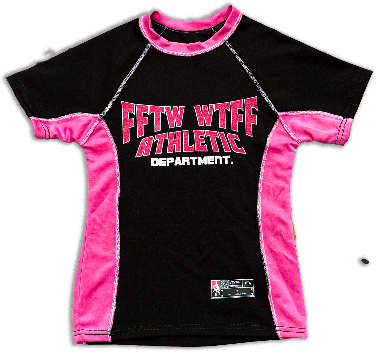 ATHETIC PINK SURF TEE
