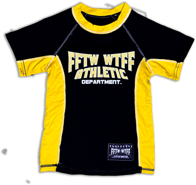 ATHETIC YELLOW SURF TEE