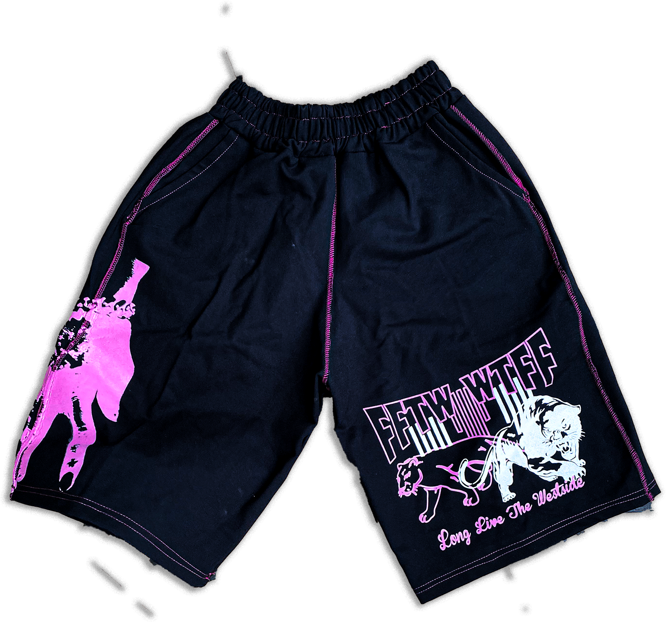 FFTW JUNGLE SHORTS [PINK]