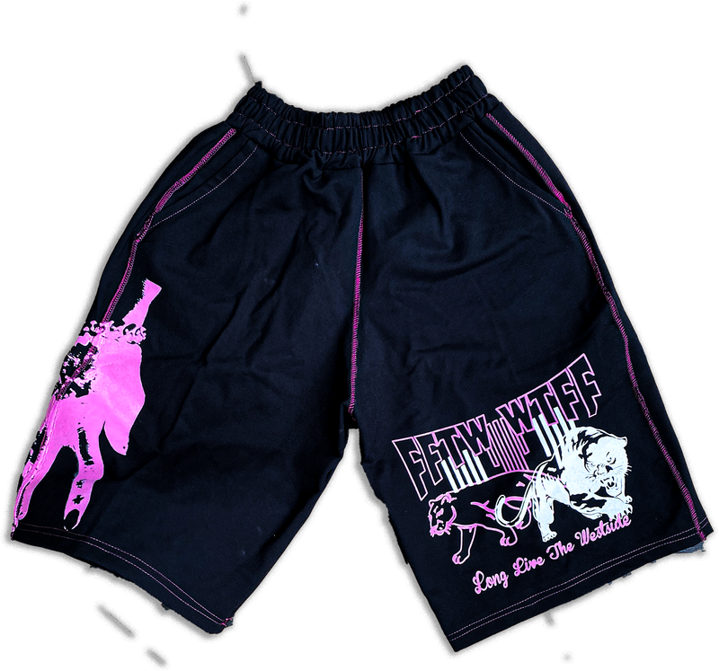 FFTW JUNGLE SHORTS [PINK]