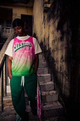 ALLSTARZ BBALL JERSEY [PNK CHTH]