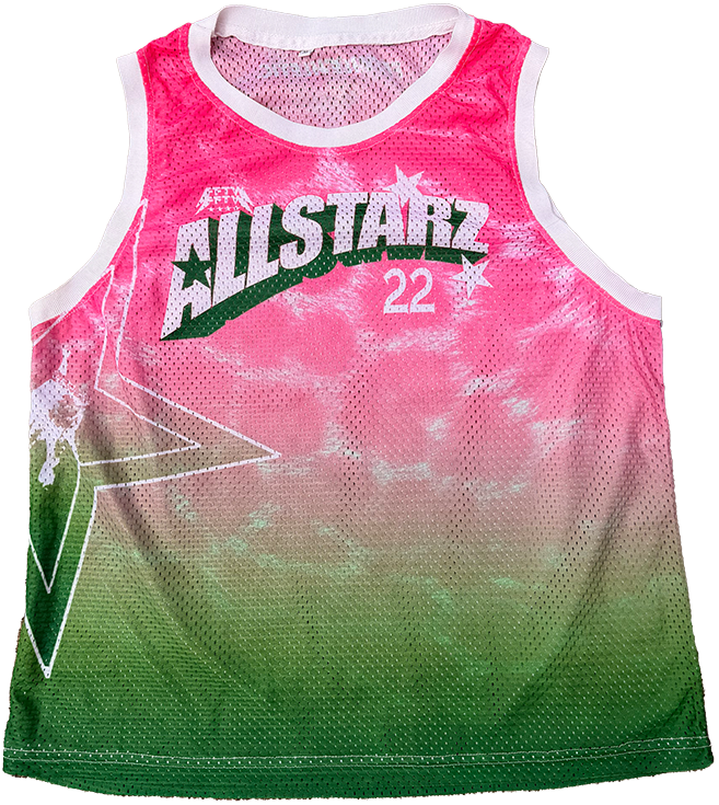 ALLSTARZ BBALL JERSEY [PNK CHTH]