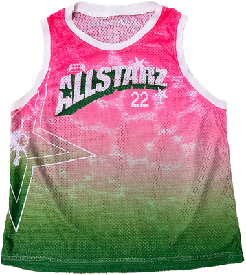 ALLSTARZ BBALL JERSEY [PNK CHTH]