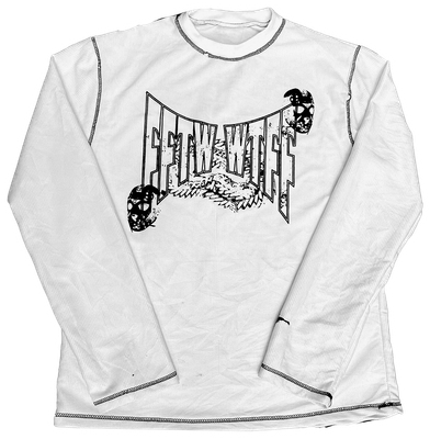 FFTW GHOSTFACE LONGSLEEVE (WAFFLE KNIT)