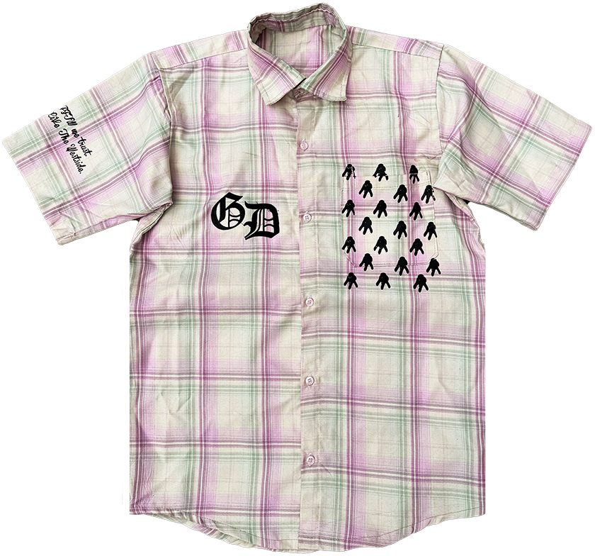 FFTW GD SHORTSLEEVE PLAID SHIRT
