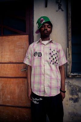 FFTW GD SHORTSLEEVE PLAID SHIRT