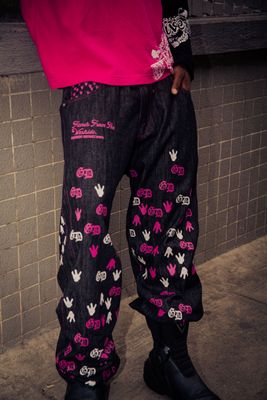 FFTW PINK LCKYCHRM GD JEANS