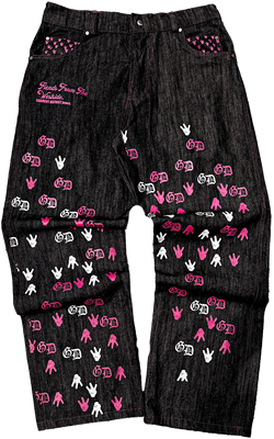 FFTW PINK LCKYCHRM GD JEANS