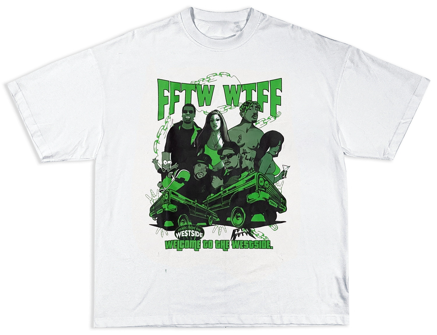 WTTW CREW TEE [green]