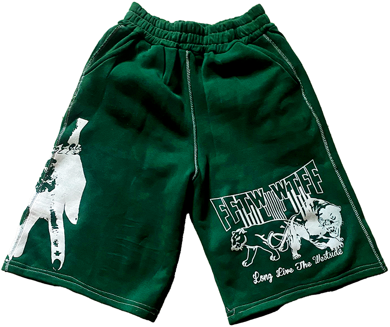FFTW JUNGLE SHORTS [GREEN]