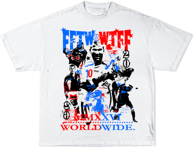 FFTW ZIDANE TEE (white)
