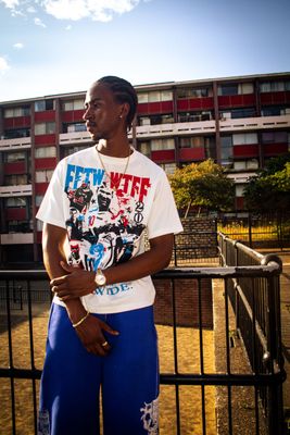 FFTW ZIDANE TEE (white)