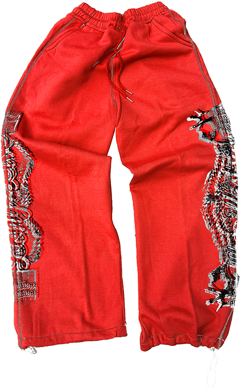FFTW GRISELDA SWEATS (red)