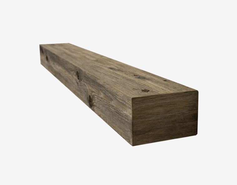 Weathered Grey- 6 FT Selkirk Stone Non-Combustible Mantel