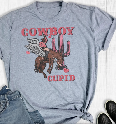 Cowboy Cupid Cactus Tee