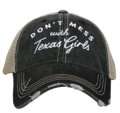 Don’t Mess With Texas Girls Trucker Hats