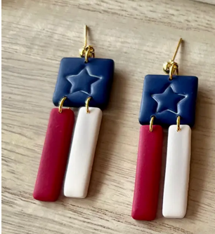 Independence Day Earrings