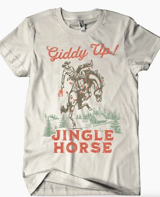 Giddy Up Jingle Horse Shirt